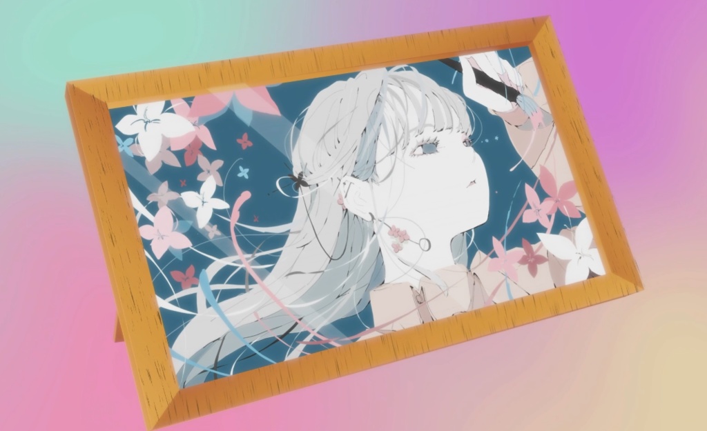 写真立て,額縁_Fake3D_AEPデータ