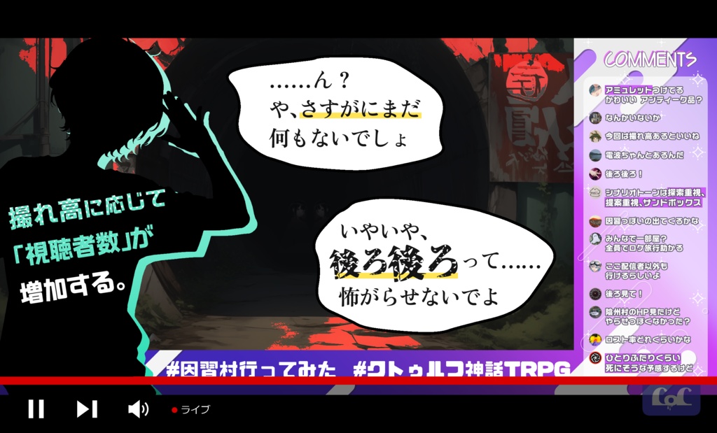 【CoC現日×因習村×RTA】 『因習村サンドボックス死に戻りRTA』【6版/7版】