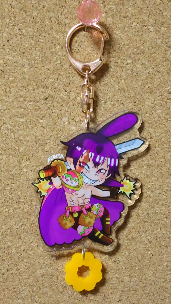 C兄弟アクリルキーホルダー