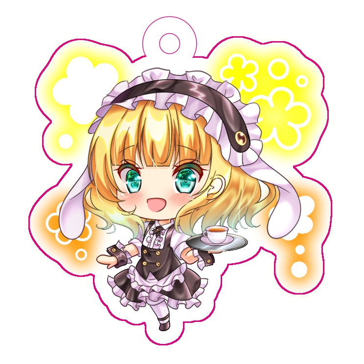 シャロ リバーシブル アクリルキーホルダー 