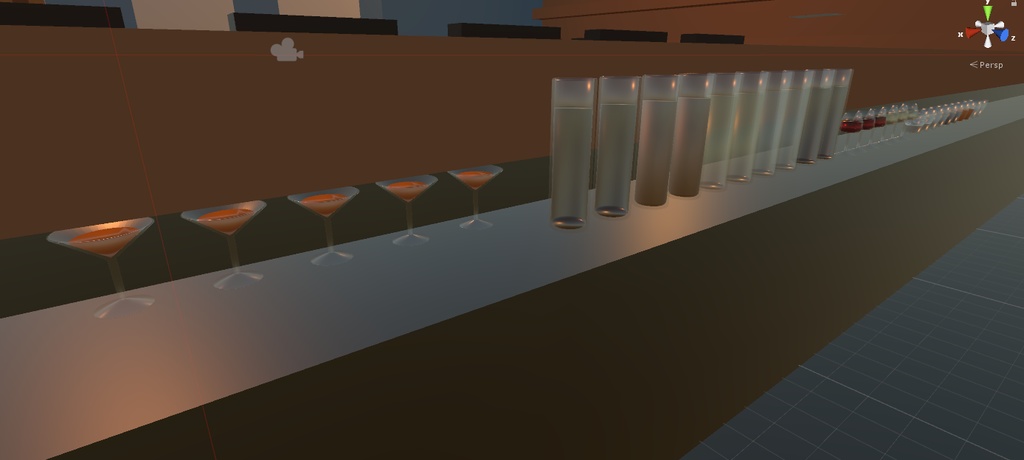 【VRChat想定】グラス四種+おまけ