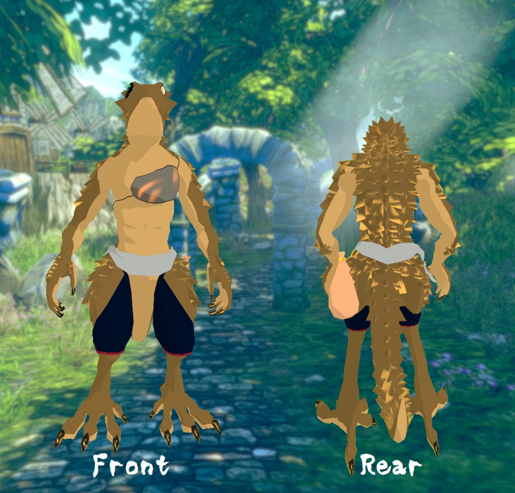 VRChat想定アバター『景次郎ーKAGEJIROUー』