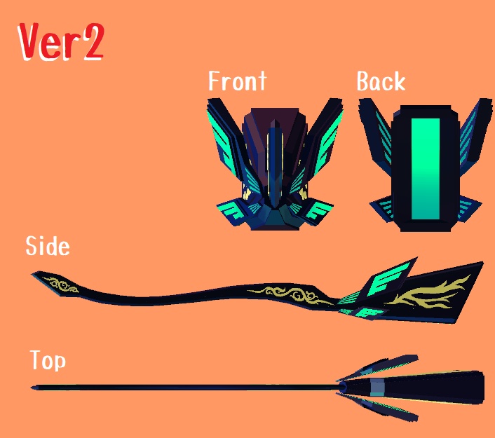 VRChat想定メカホウキ『houkimecha』