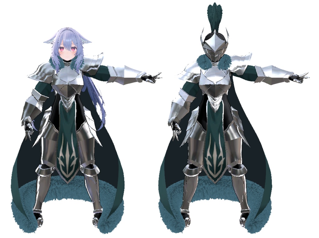 桔梗用 板金鎧 /  Plate Armor for Kikyo