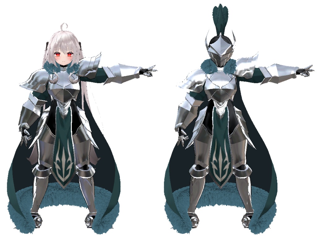 舞夜用 板金鎧 /  Plate Armor for Maya