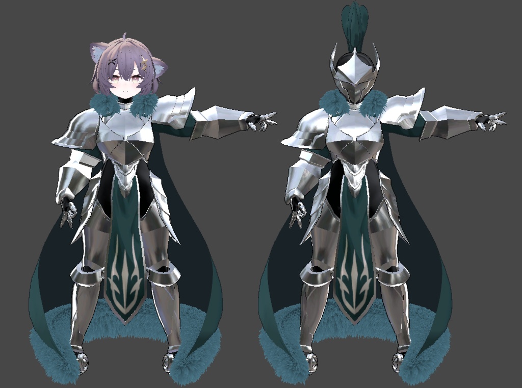 アッシュ用 板金鎧 / Plate Armor for Ash