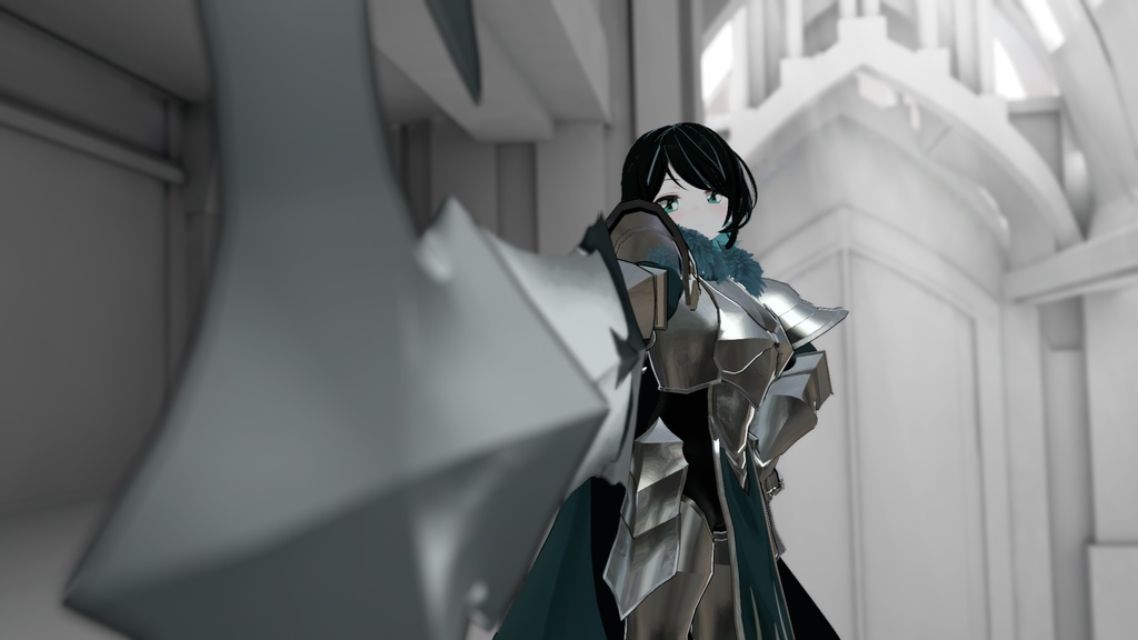 アッシュ用 板金鎧 / Plate Armor for Ash