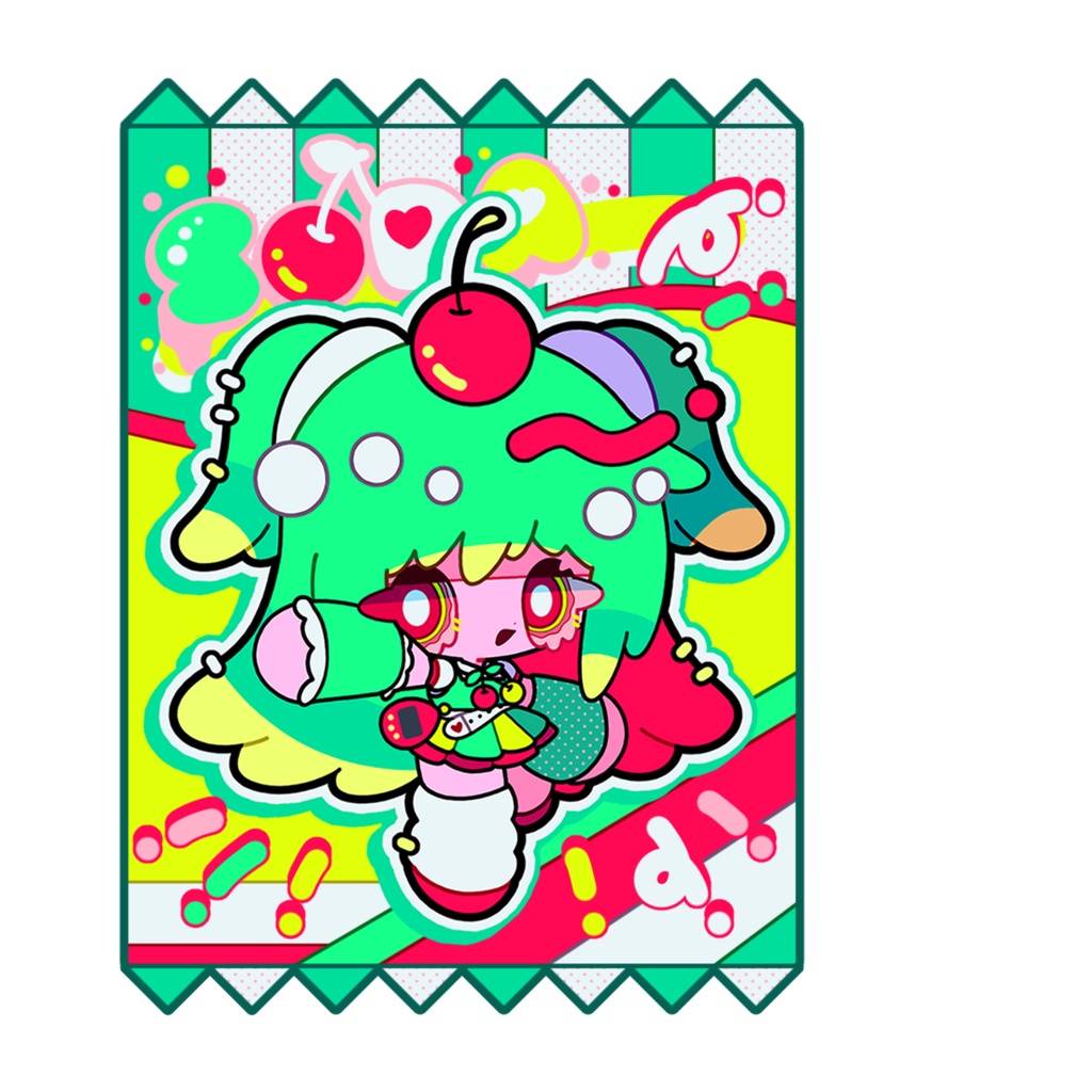 おかしパッケージ風アクキー