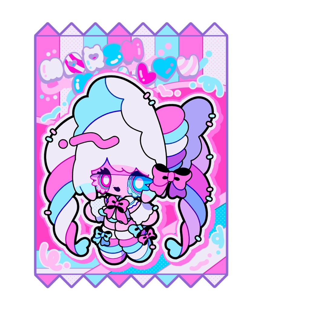 おかしパッケージ風アクキー