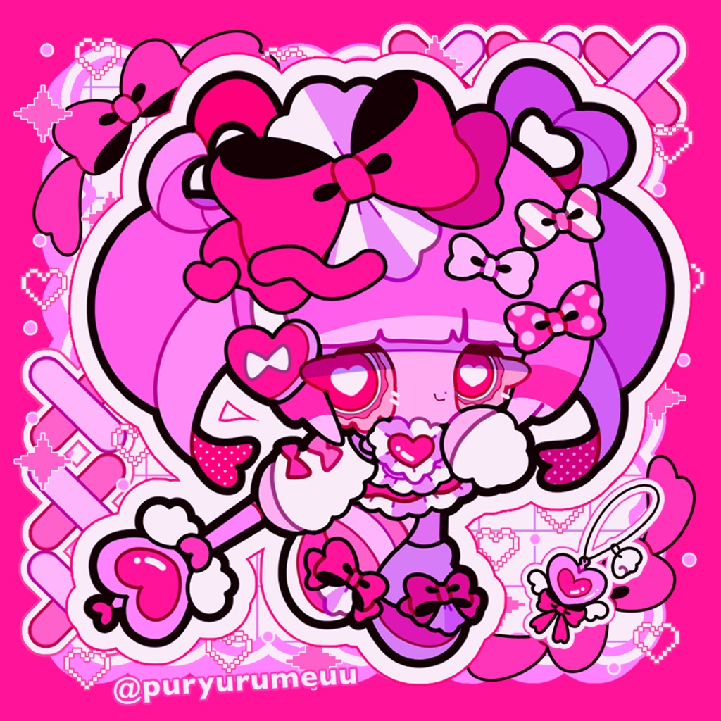 魔法少女♡キラキラアクリルキーホルダー