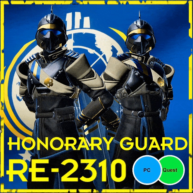 RE-2310 HONORARY GUARD Helldivers 2