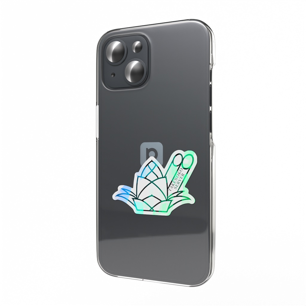 たけのこ鯖ホログラムステッカー Designed by OTO-HU