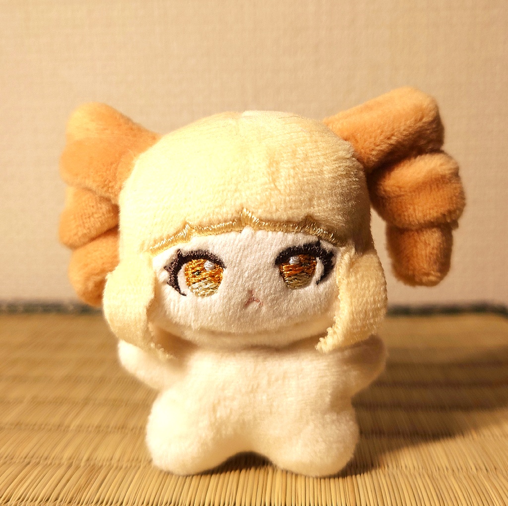 【商用・営利利用OK】自立する海星体ぬい“丸玉ちいこぬい”型紙