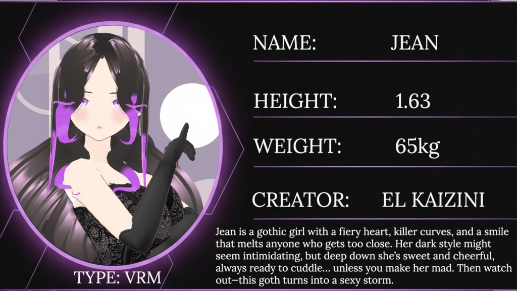 JEAN – VRM Model 【一般販売】For general sale (non-exclusive)