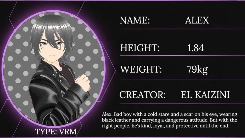 Alex – VRM Model 【一般販売】For general sale (non-exclusive)