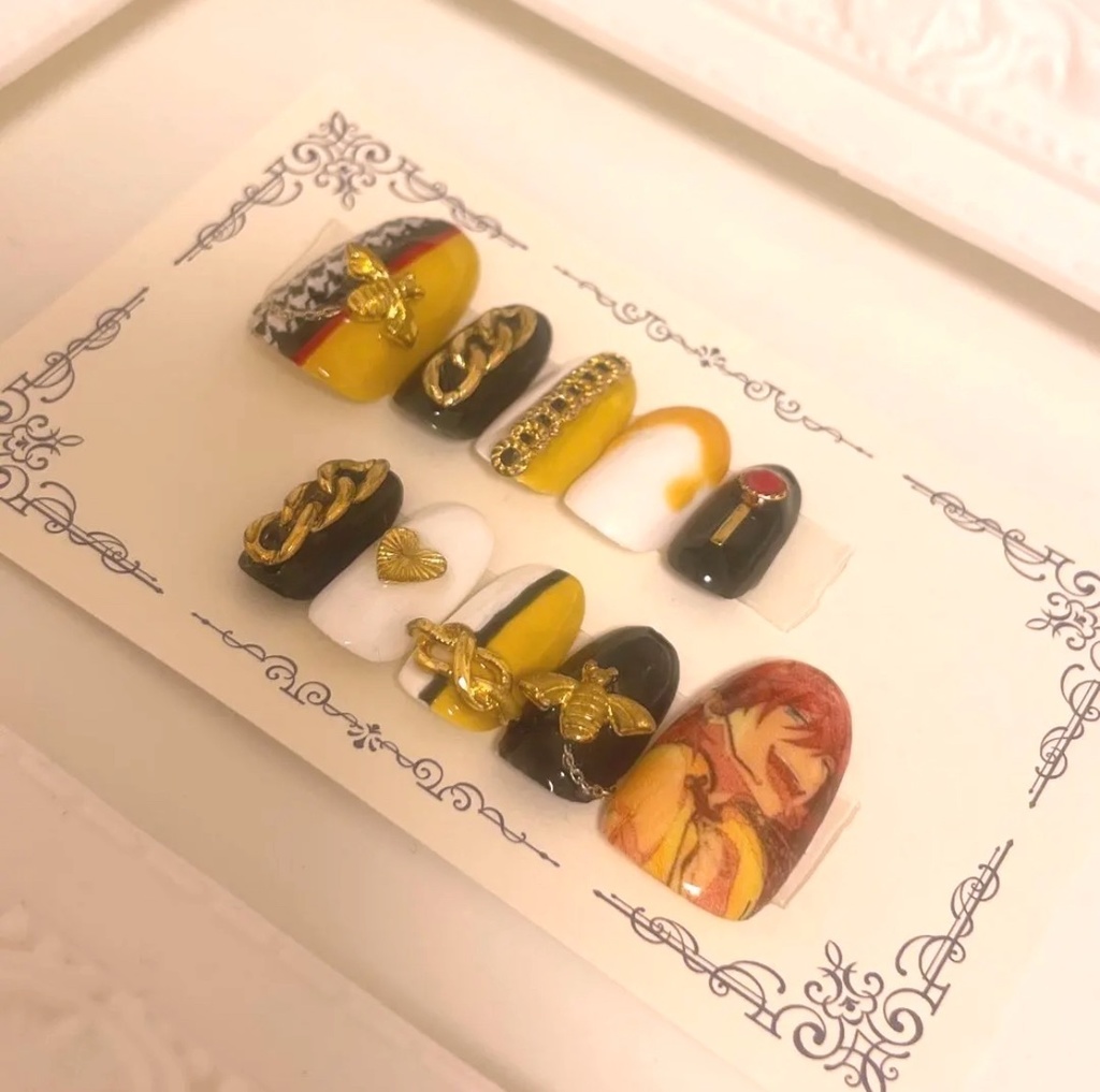 現品限り あんスタ ネイル 天城燐音 ネイルチップ - kopi_shop - BOOTH