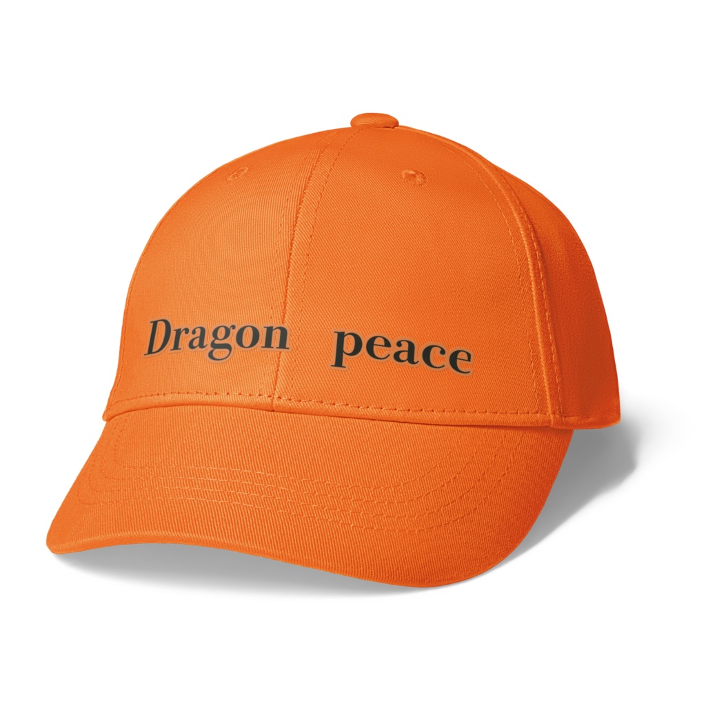 Dragon peaceキャップオレンジ