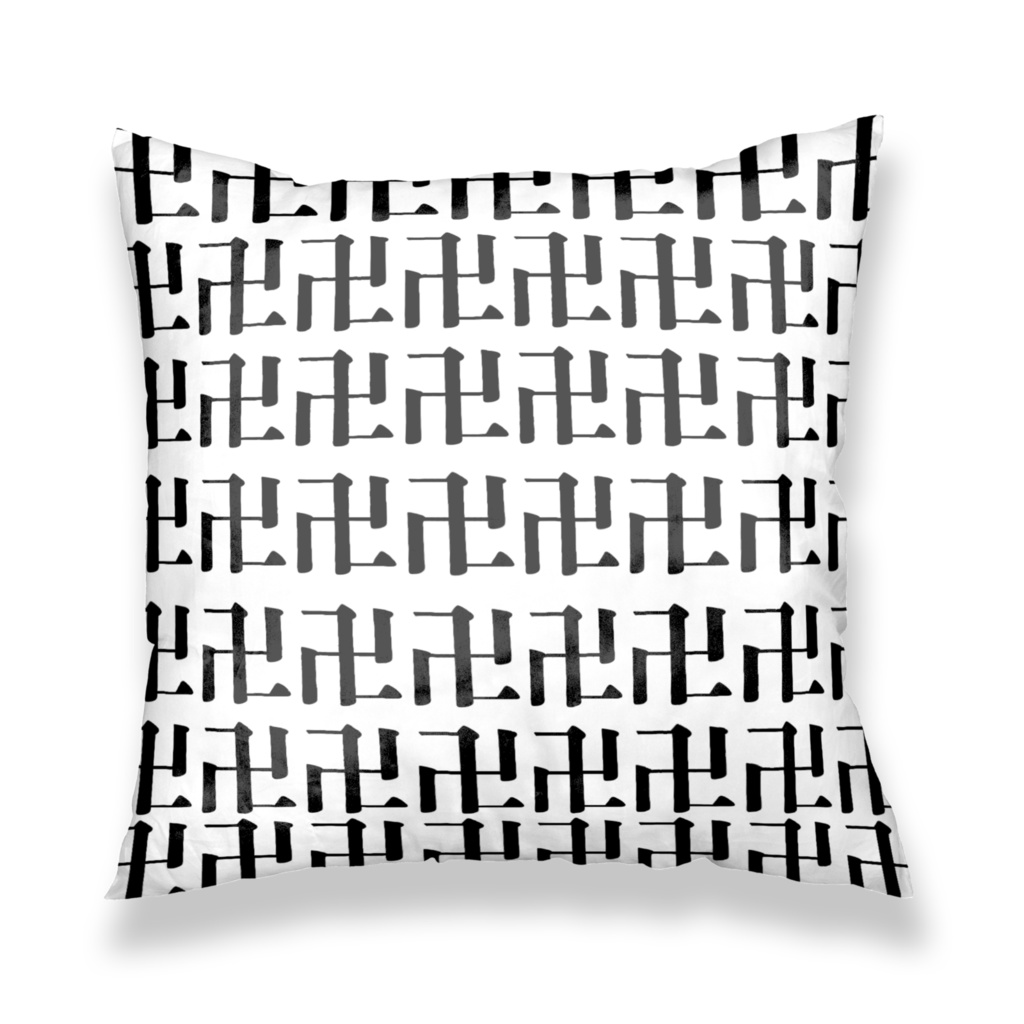 SAMURAI卍文字クッションカバー