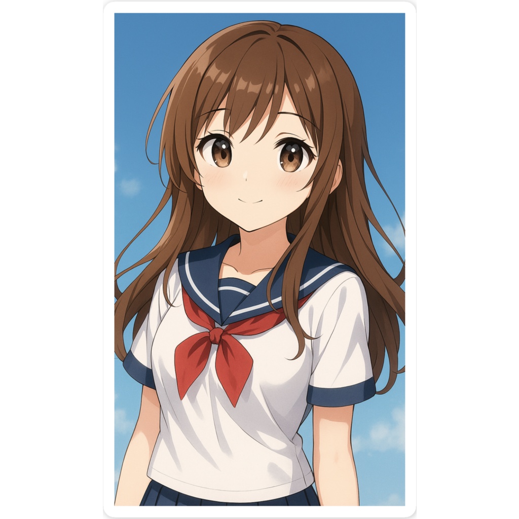 桜子スマホステッカー