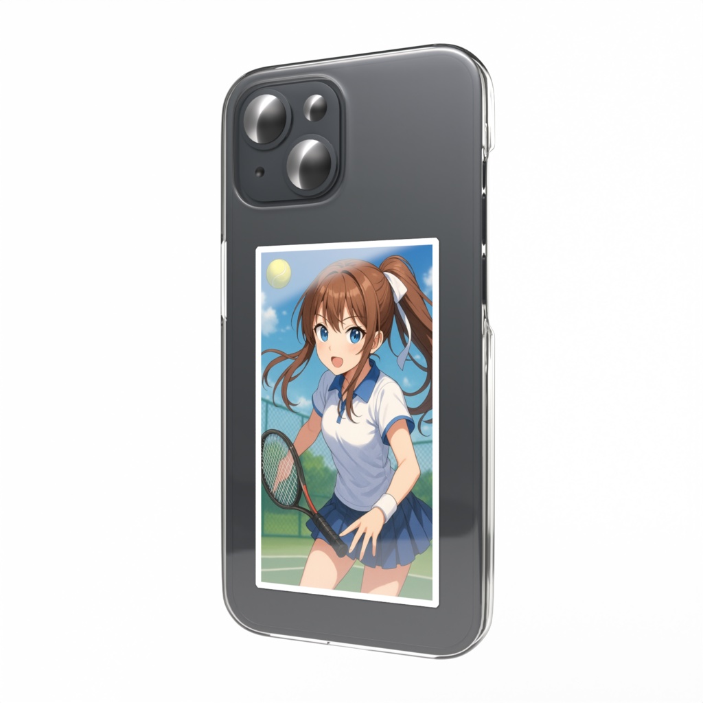 あゆみテニスのスマホステッカー