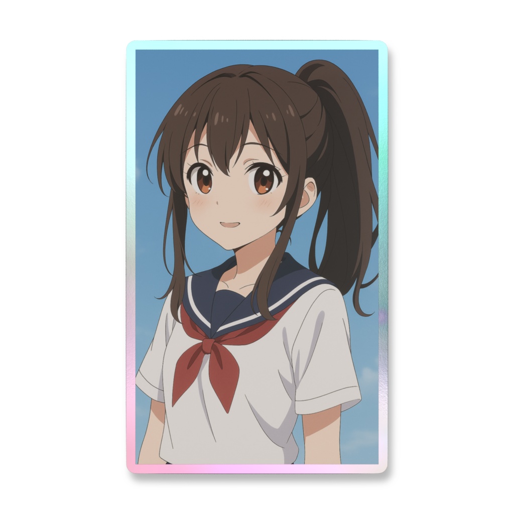 咲のスマホステッカー