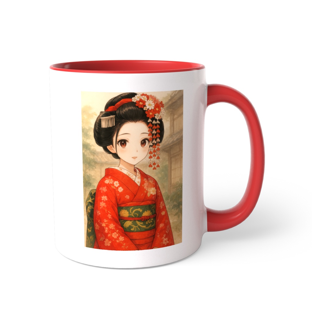 舞妓マグカップ