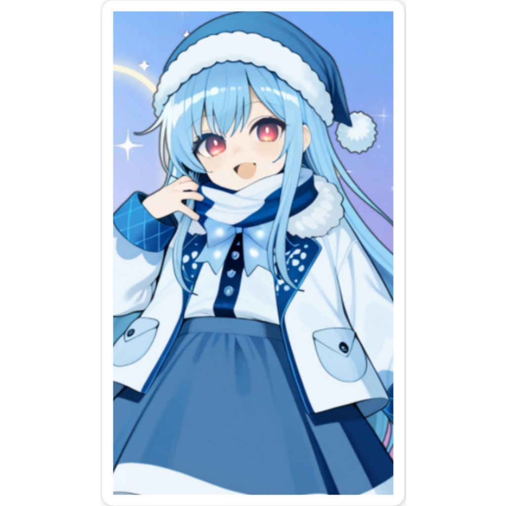 雪乃スマホステッカー