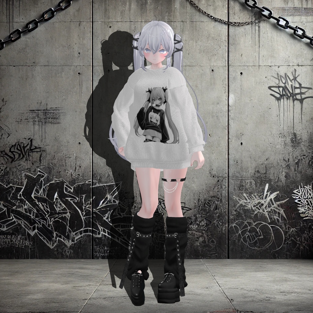 【9アバター対応】Angel Punk