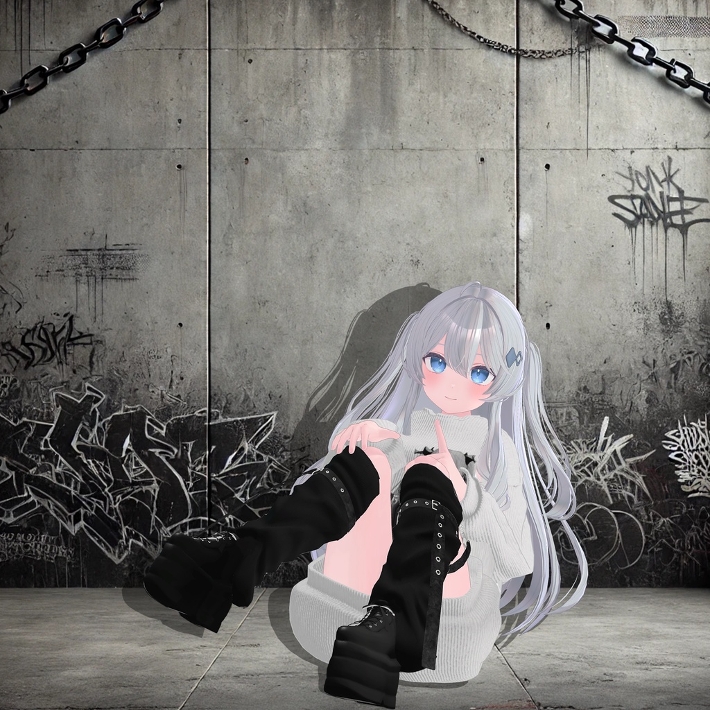 【9アバター対応】Angel Punk