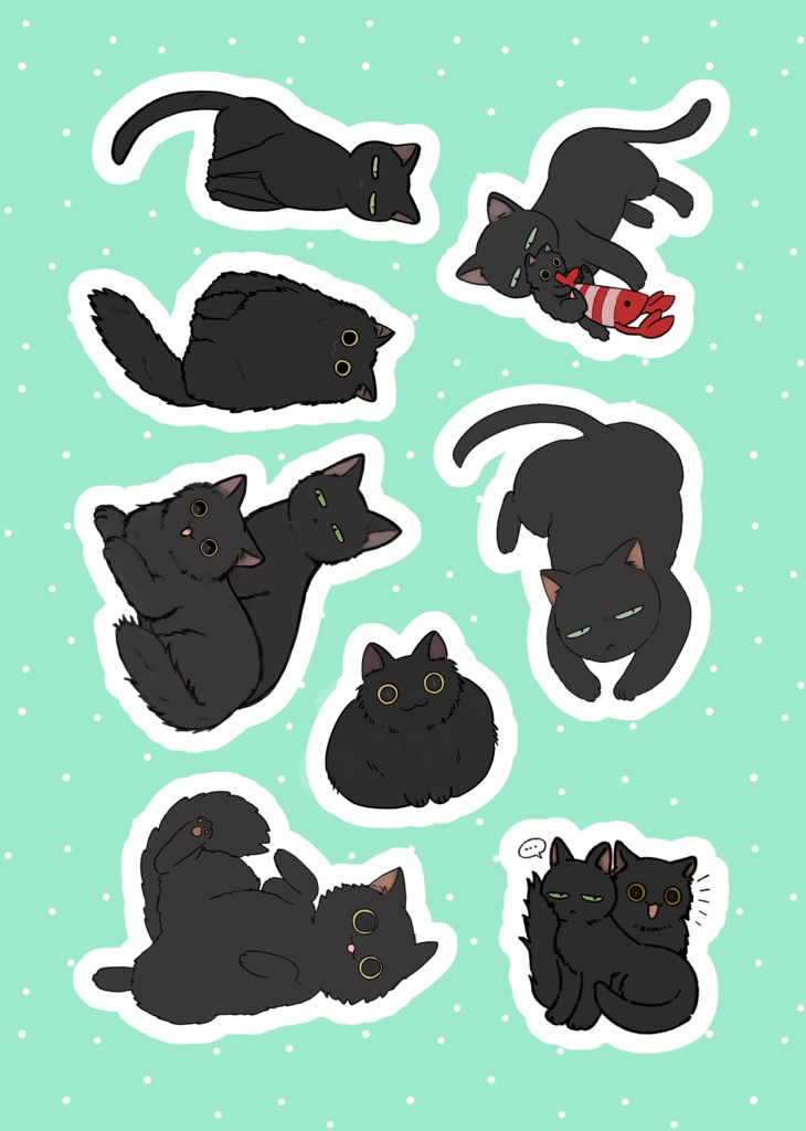 イサねこシール