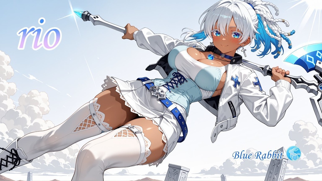 ワルキューレシリーズ「リオ」PC用壁紙