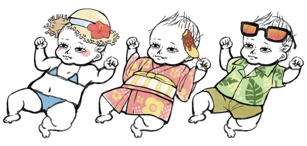 あかごてぃーしゃつ(なつ)