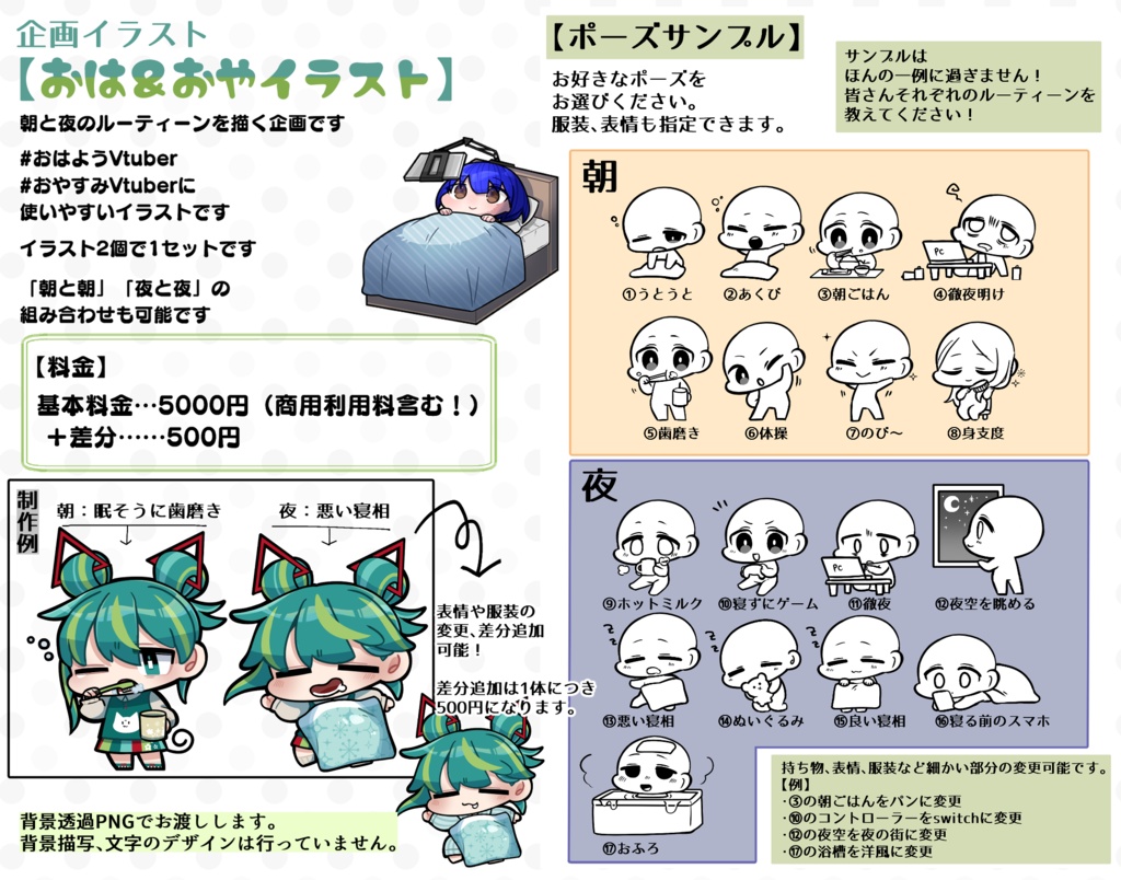 有償依頼お支払い用ページ