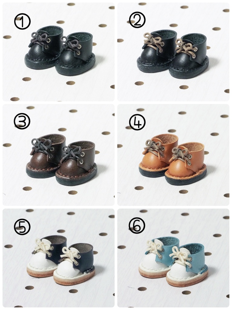 【ぬい靴】ぬいぐるみ用本革靴 ぬい靴