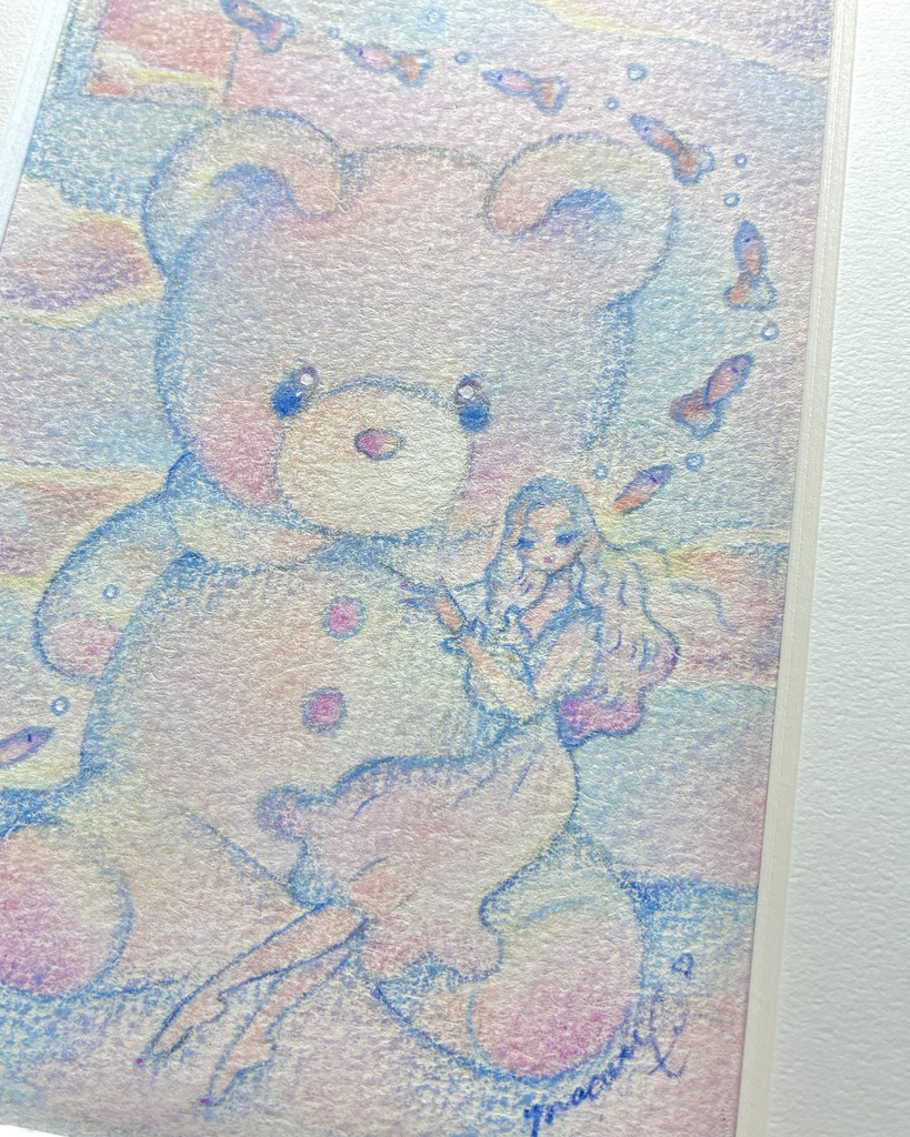 Beside You|額付き原画 / Framed Original Artwork