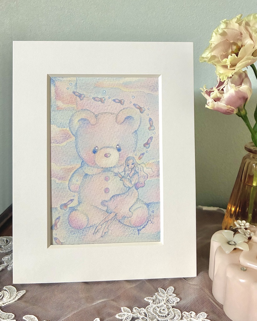 Beside You|額付き原画 / Framed Original Artwork