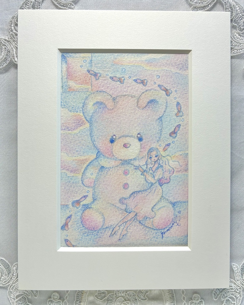 Beside You｜額付き原画 / Framed Original Artwork