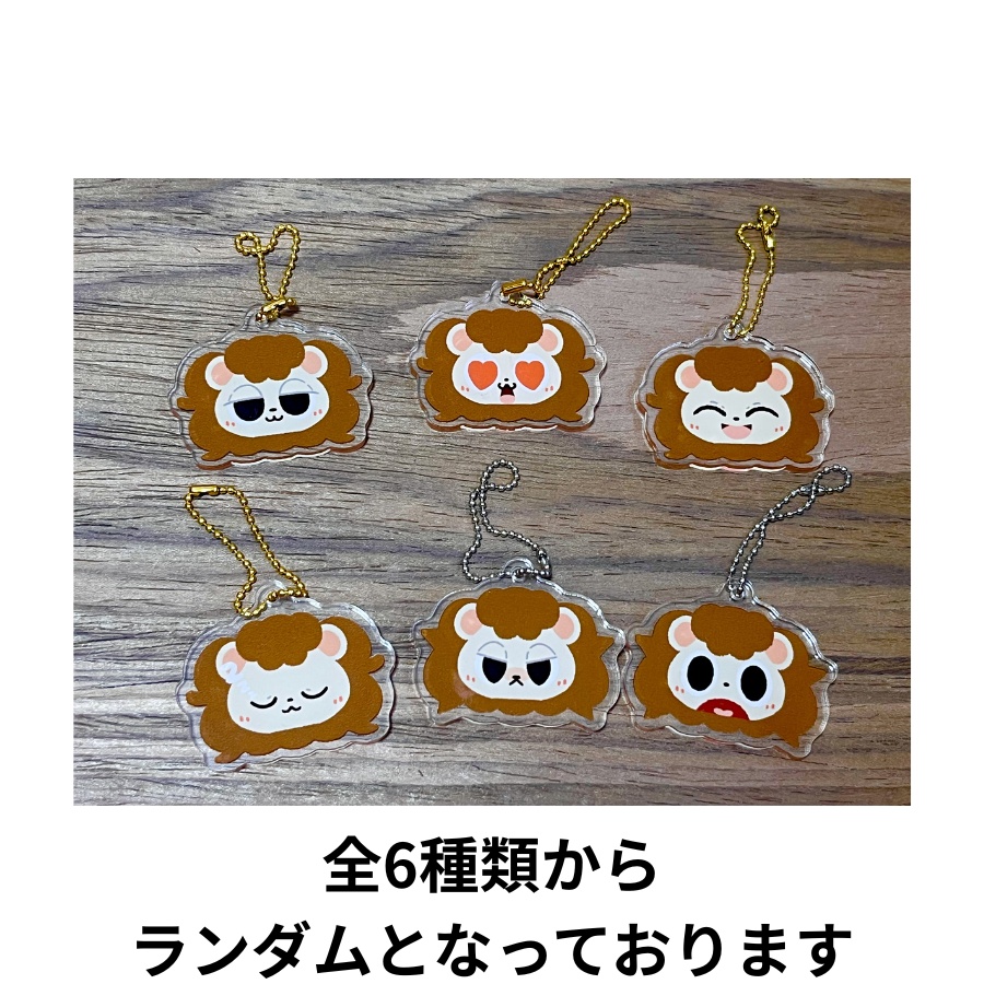 ランダムアクリルチャーム