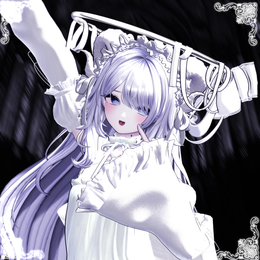 『LaceRibbonHalo』レースリボンヘイロー【MA対応】