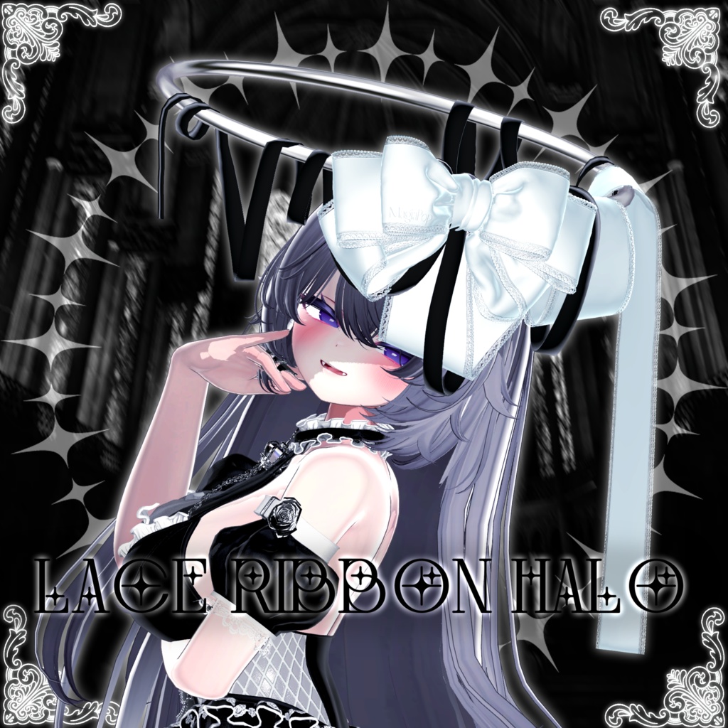 『LaceRibbonHalo』レースリボンヘイロー【MA対応】