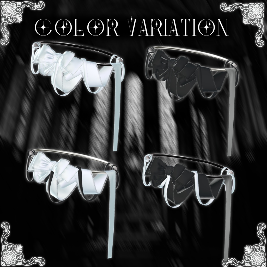 『LaceRibbonHalo』レースリボンヘイロー【MA対応】