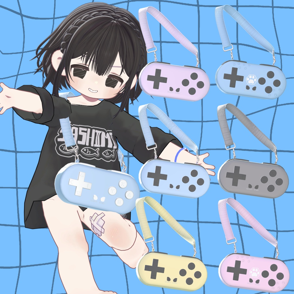 『ギミック付き』🎮ピコピコ!!コントローラーバッグ🎮【Modular Avater対応】