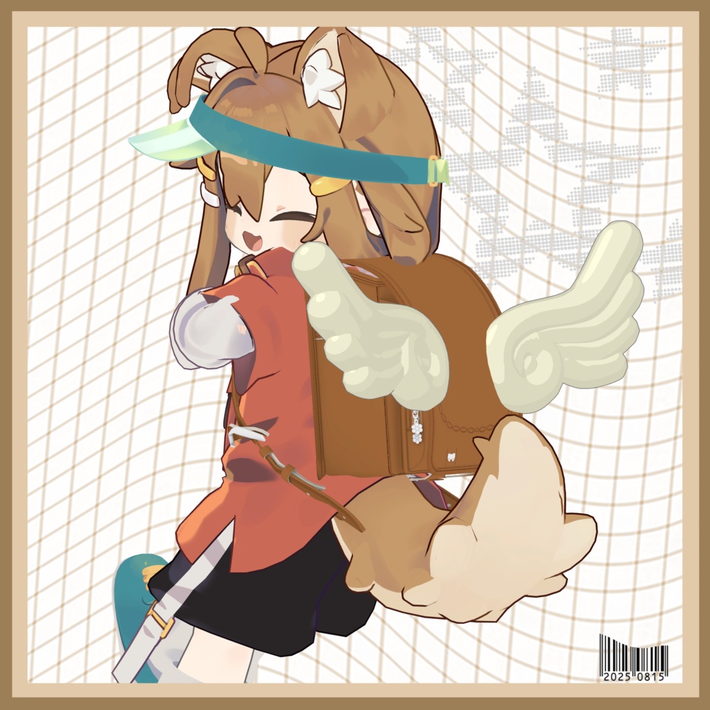 『3D羽根モデル』くるくるてんし【MA対応】