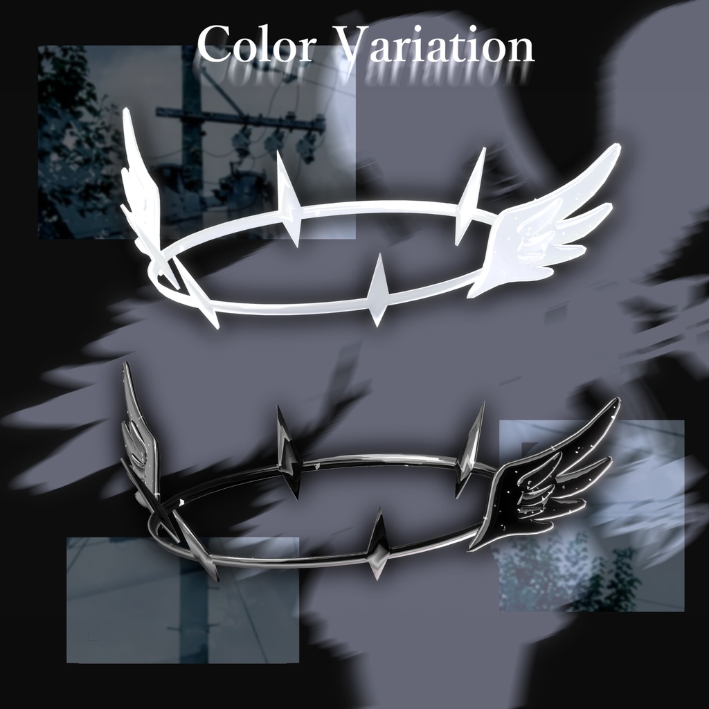 『羽モデル』Silent Duet【MA対応/ギミック付き】