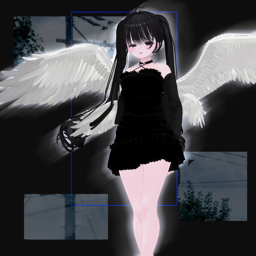 『羽モデル』Silent Duet【MA対応/ギミック付き】