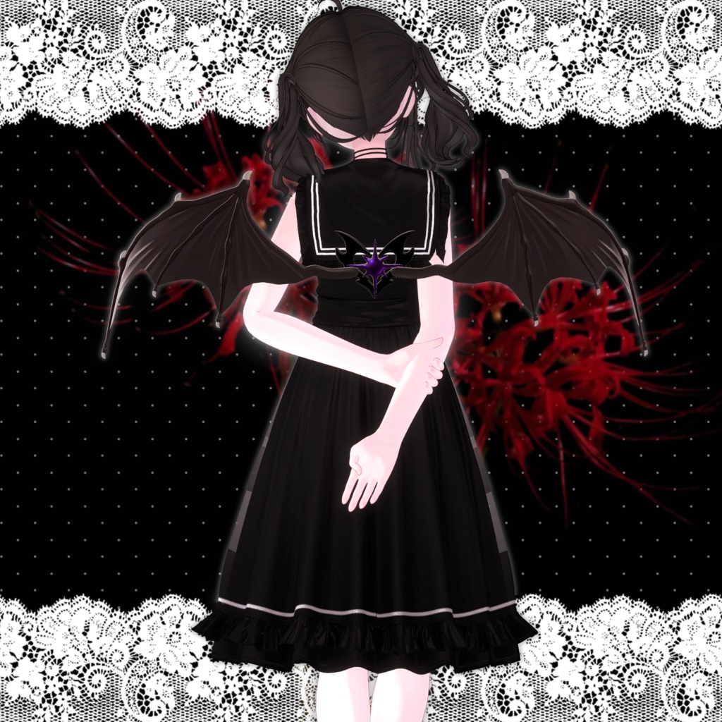 【セール中/羽モデル】甘い堕落の羽【MA対応】