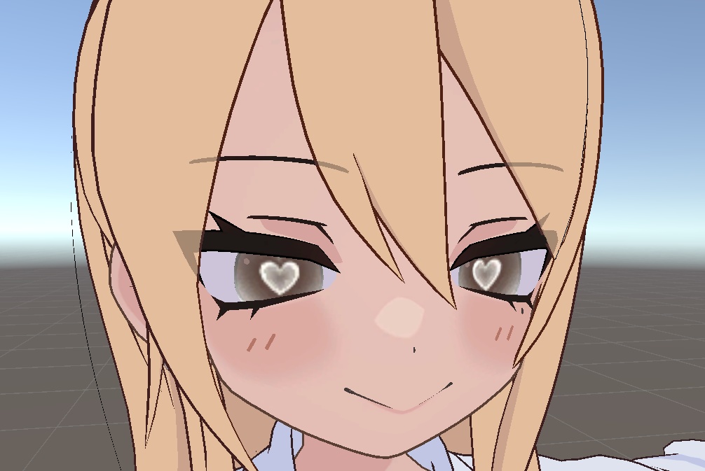 ハート目エフェクト