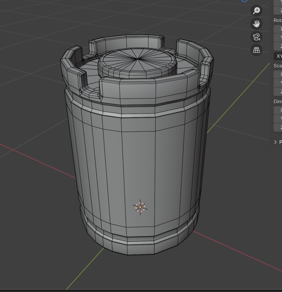 【VRchat想定】高速道路のクッションドラム