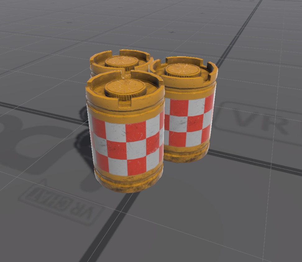 【VRchat想定】高速道路のクッションドラム