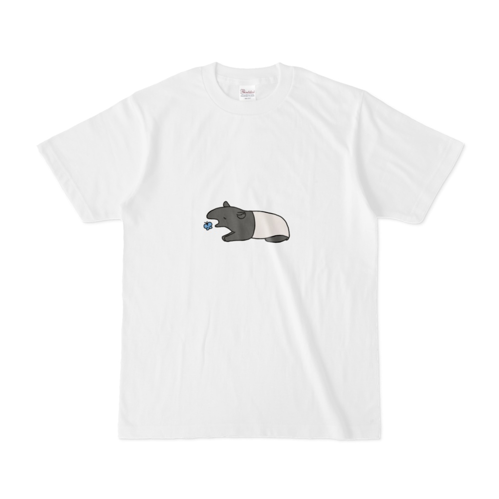 寝ぼけてるバクのTシャツ